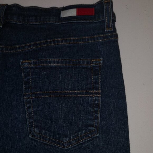 Tommy Hilfiger Men's Size 32 Made in Canada Euro Flare Blue Jeans - Picture 6 of 11